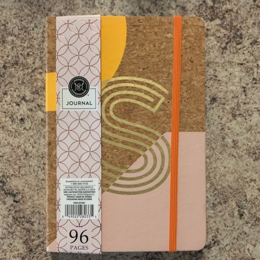 Monogram Notebook By Modern Expressions